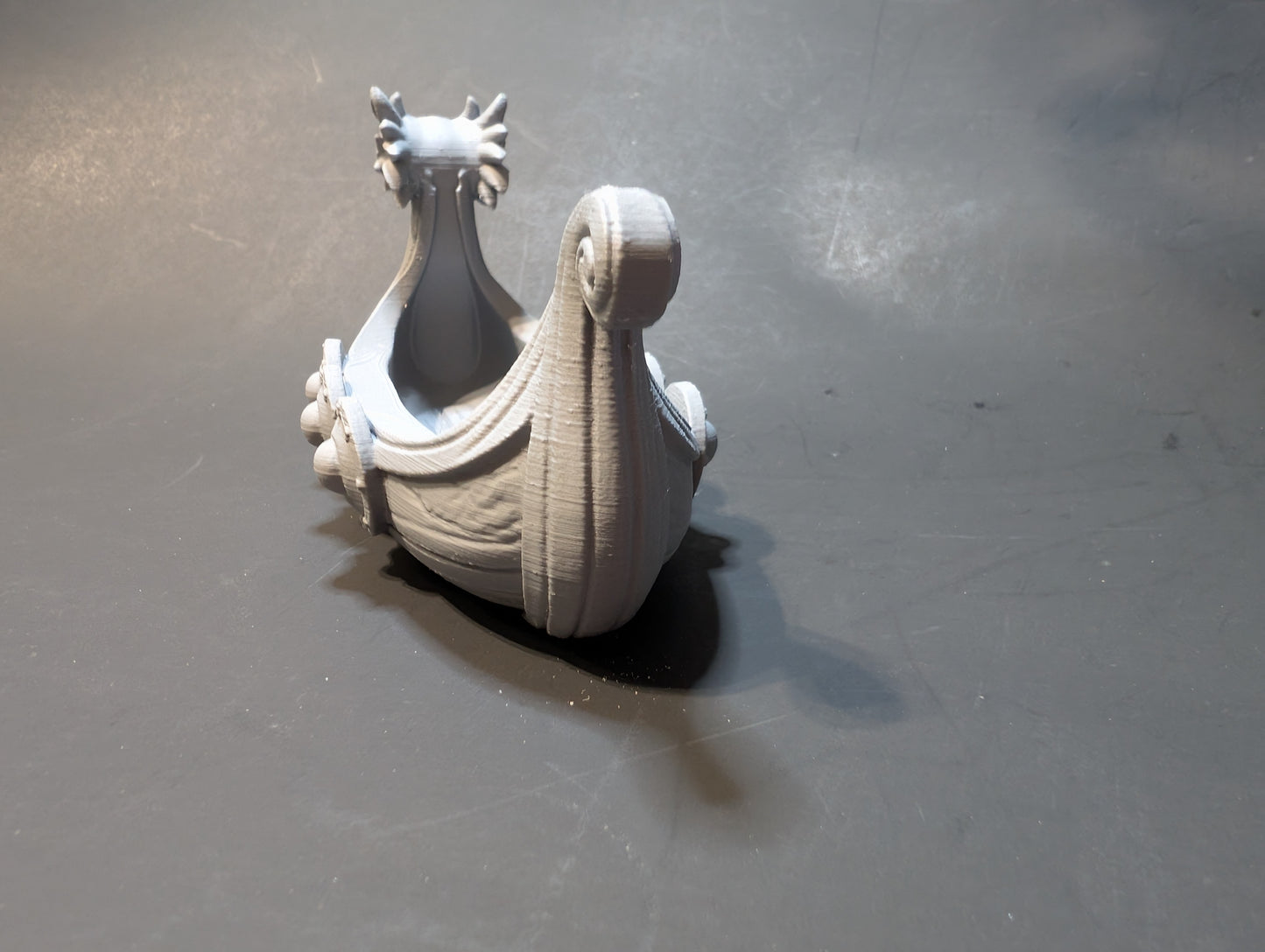 Unpainted Orman Lange Dragon Longship