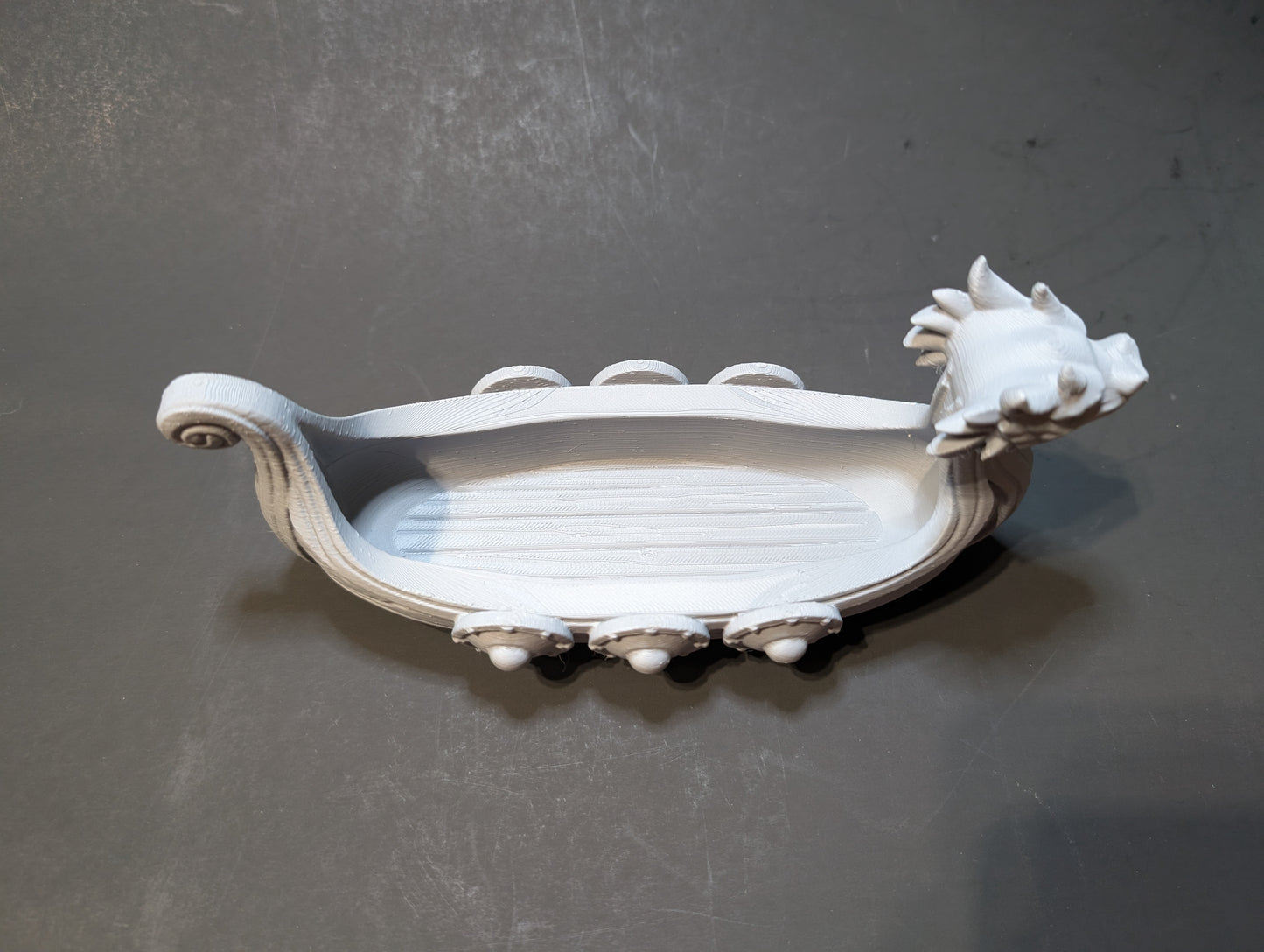Unpainted Orman Lange Dragon Longship