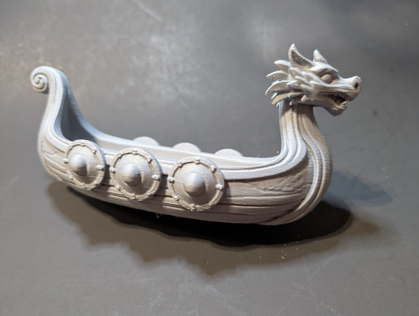 Unpainted Orman Lange Dragon Longship